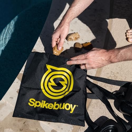 Spikeball Spikebuoy 2.0 Set on Water Accessory - Play in The Pool or at The Beach - Use with Standard, Pro and Weekender Sets - Includes Leg Floats and Anchor Bag