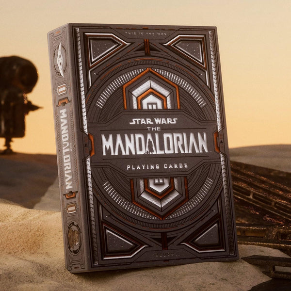 theory11 Star Wars The Mandalorian V2 Premium Playing Cards, Poker Size Standard Index