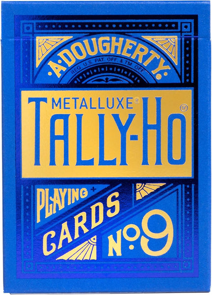 Tally-Ho MetalLuxe Red Playing Cards