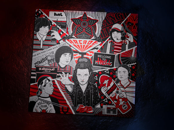 theory11 Stranger Things Jigsaw Puzzle - Officially Licensed 1,000 Piece Intermediate Puzzle for Ages 14+