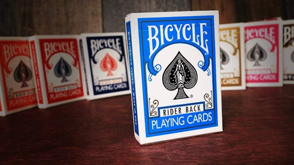 Bicycle Poker Size Turquoise Back Playing Cards, 1 Joker Included