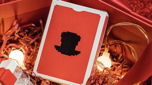 Surprise Deck V5 (Red) Playing Cards by Bacon Playing Card Company