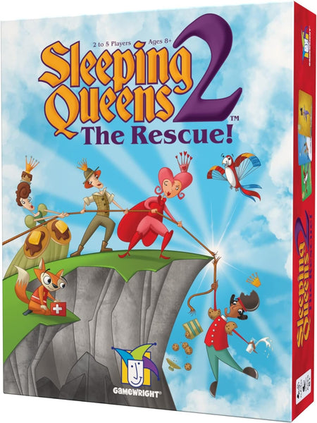 Gamewright Sleeping Queens 2 - The Rescue!, 2-5 Players Ages 8+