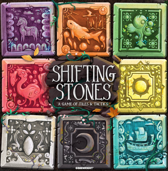 Gamewright Shifting Stones - A Game of Tiles & Tactics, 2-5 Players Ages 8+