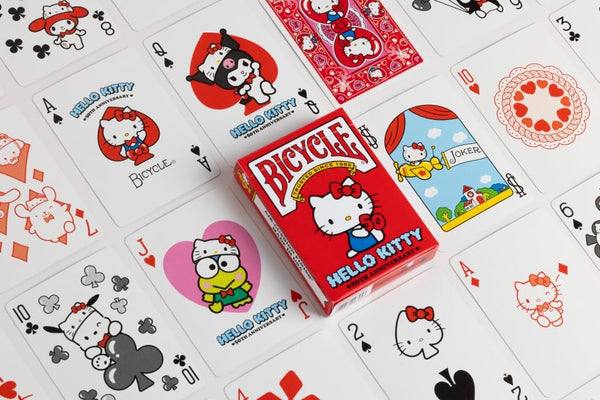 Bicycle Hello Kitty 50th Anniversary Playing Cards, Limited Edition
