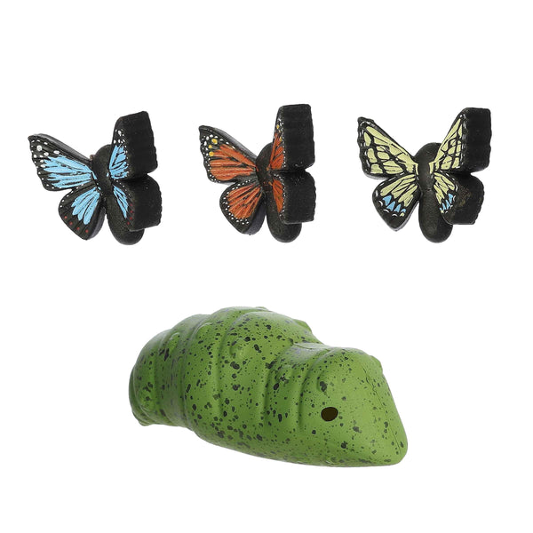 Aurora® Toys Engaging Hatch & Grow Butterfly Toy - Classic Toys for Playful Fun - Perfect for Kids, Parents, and Birthday Gifts - Blindbox 3.5 Inches