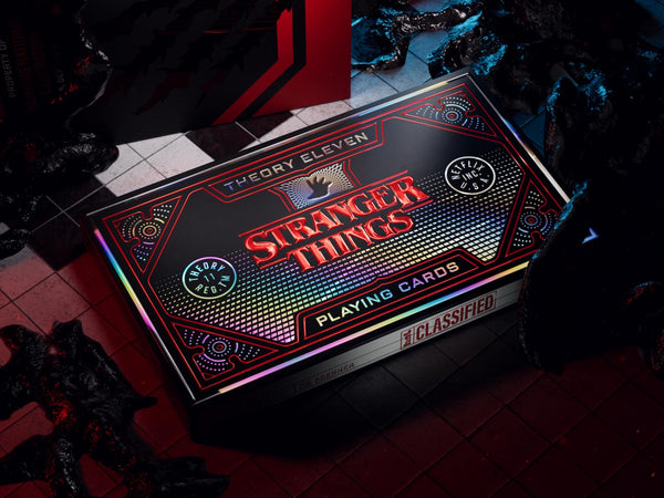 theory11 Stranger Things Box Set - Three Deck Premium Playing Cards Collection