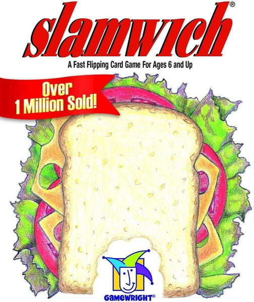 Gamewright Slamwich - A Fast Flipping Card Game for Kids - 2-6 Players Ages 6+ - Great for Family Game Night!