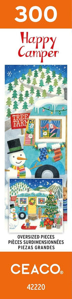 Ceaco - Happy Camper - Christmas Camper - 300 Piece Jigsaw Puzzle