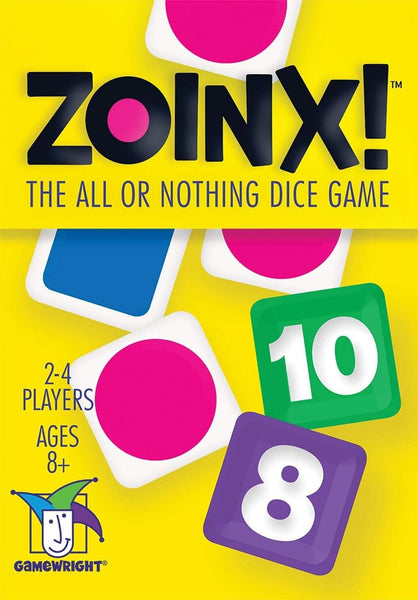 Gamewright Zoinx - The All or Nothing Dice Game Multi-colored, 5"