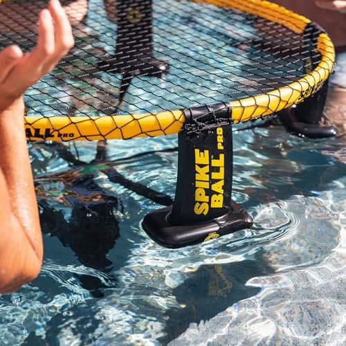 Spikeball Spikebuoy 2.0 Set on Water Accessory - Play in The Pool or at The Beach - Use with Standard, Pro and Weekender Sets - Includes Leg Floats and Anchor Bag