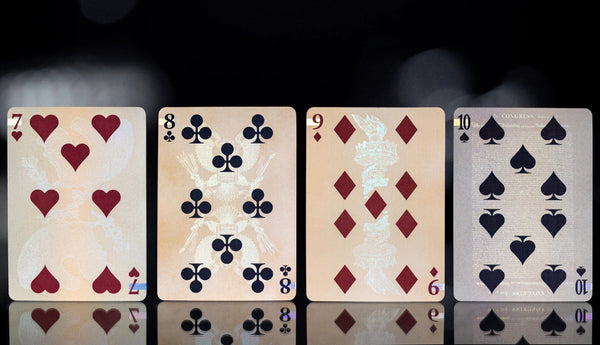 Kings Wild Project Legal Tender Luxury Playing Cards - Collectible Banknote-Inspired Holographic Deck Designed by Jackson Robinson