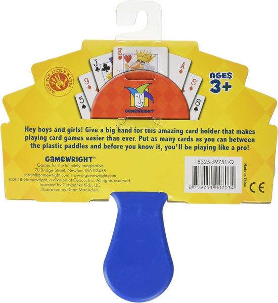 Gamewright Original Little Hands Playing Card Holder, Set of 2