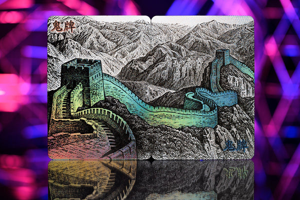 Kings Wild Project Chinese Legal Tender Luxury Playing Cards - Collectible Banknote-Inspired Holographic Deck Designed by Jackson Robinson