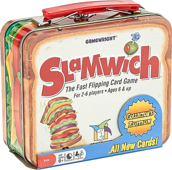 Gamewright - Slamwich Collector's Edition Tin - The Fast Flipping Card Game