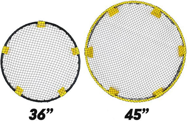Spikeball The New Rookie Set - The Original Round Net Game With A 50% Larger Net and Ball - For Beach, Yard, Lawn and Backyard Play