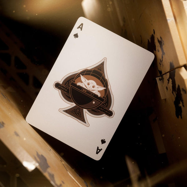 theory11 Star Wars The Mandalorian V2 Premium Playing Cards, Poker Size Standard Index