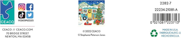 Ceaco - Happy Camper - Christmas Camper - 300 Piece Jigsaw Puzzle