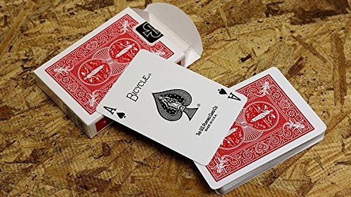 US Playing Cards Bicycle Maiden Back | Red Co | Poker Deck | Collectable
