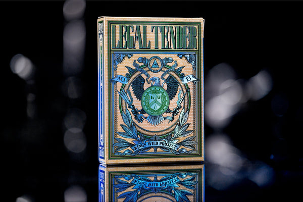 Kings Wild Project Legal Tender Luxury Playing Cards - Collectible Banknote-Inspired Holographic Deck Designed by Jackson Robinson