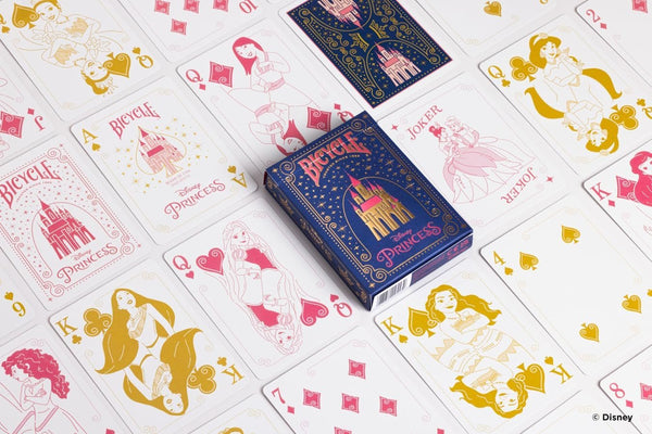 Bicycle Disney Princess Inspired Playing Cards Pink or Blue Playing Cards (Packaging May Vary)