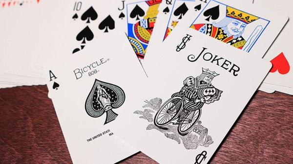 Bicycle Poker Size Turquoise Back Playing Cards, 1 Joker Included