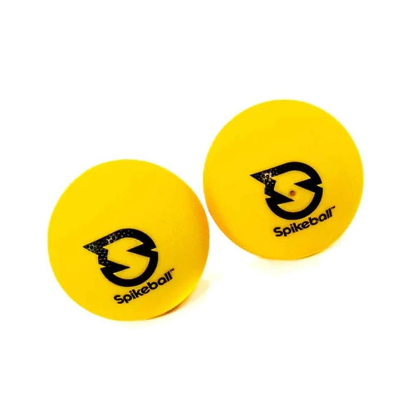 Spikeball Weekender Replacement Balls 2-Pack, New Premium Grippy Material for Greater Control, Bright Yellow