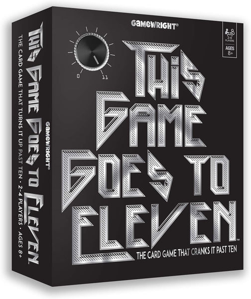 Gamewright This Game Goes to Eleven - The Card Game That Cranks It Past Ten, 5"