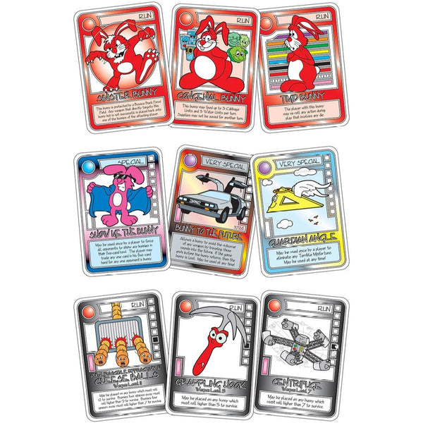 Playroom Entertainment Killer Bunnies and the Quest for the Magic Carrot: Red Booster Deck Expansion #3 (PLE41100)