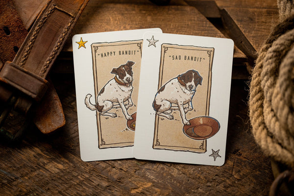 Kings Wild Project Frontier Playing Cards, Red Standard Edition, Poker Size Custom Index