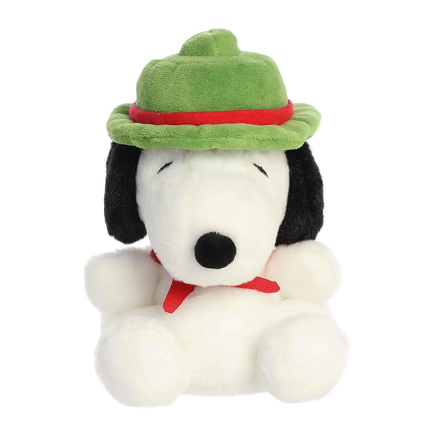 Aurora® Adorable Peanuts® Palm Pals™ Beagle Scout Snoopy™ Stuffed Animal - Officially Licensed Toys for All Snoopy Fans - Nostalgic Gift for Adults and Birthday Celebrations - White 5 Inches