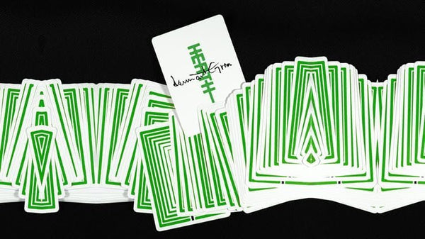 Heath Back Playing Cards - Lennart Green Edition Playing Cards