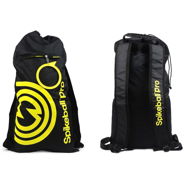 Spikeball Pro Kit - Tournament Edition - Includes Upgraded Stronger Playing Net, New Balls Designed to Add Spin, Portable Ball Pump Gauge and Backpack