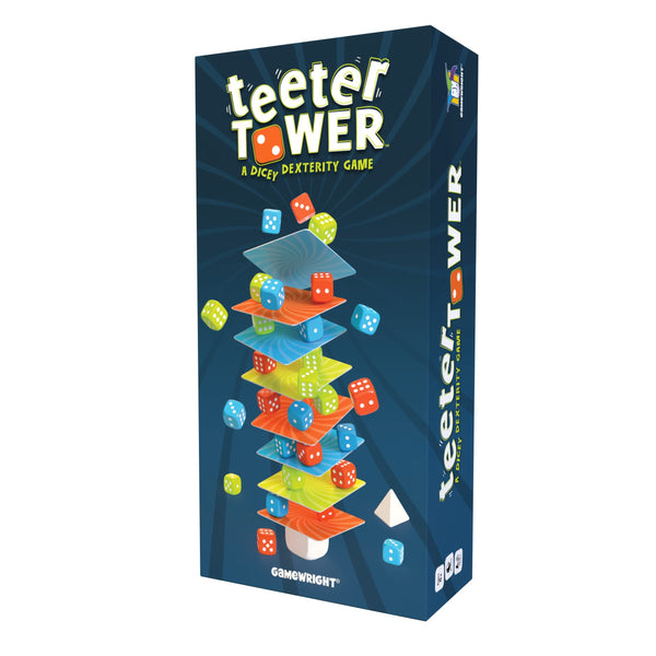 Gamewright Teeter Tower - A Dicey Dexterity Game