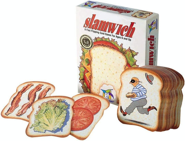 Gamewright Slamwich - A Fast Flipping Card Game for Kids - 2-6 Players Ages 6+ - Great for Family Game Night!