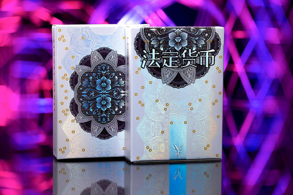 Kings Wild Project Chinese Legal Tender Luxury Playing Cards - Collectible Banknote-Inspired Holographic Deck Designed by Jackson Robinson