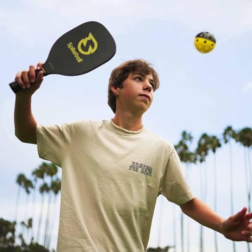 Spikeball Spikepaddle 4 Pack Kit - Includes 4 Spikepaddles, 1 Pickleball & 1 Spikeball Ball