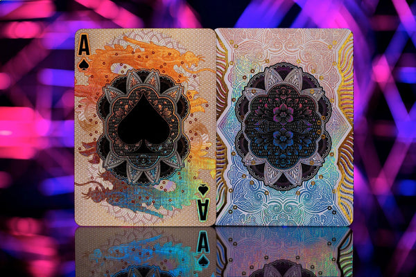 Kings Wild Project Chinese Legal Tender Luxury Playing Cards - Collectible Banknote-Inspired Holographic Deck Designed by Jackson Robinson