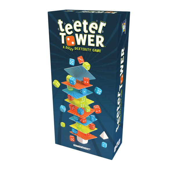 Gamewright Teeter Tower - A Dicey Dexterity Game