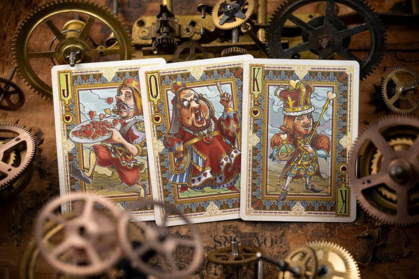 Kings Wild Project Alice in Wonderland Fine Quality Playing Cards, Poker Size Custom Index