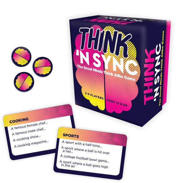 Gamewright Think 'N Sync - The Great Minds Think Alike Game