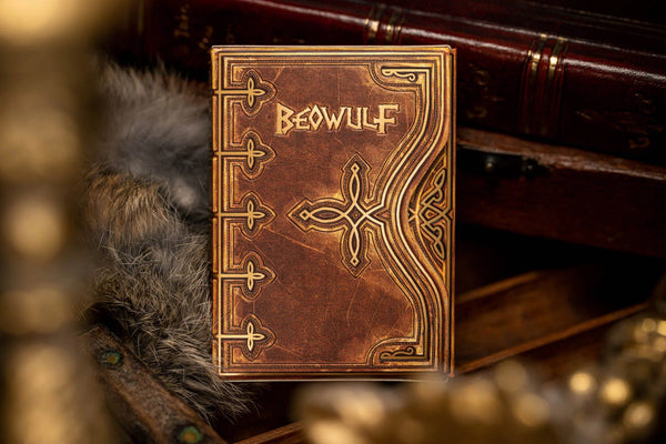 Kings Wild Project Beowulf Luxury Playing Cards - Standard Edition, Poker Size Custom Index, Literature-Themed Collectible Deck