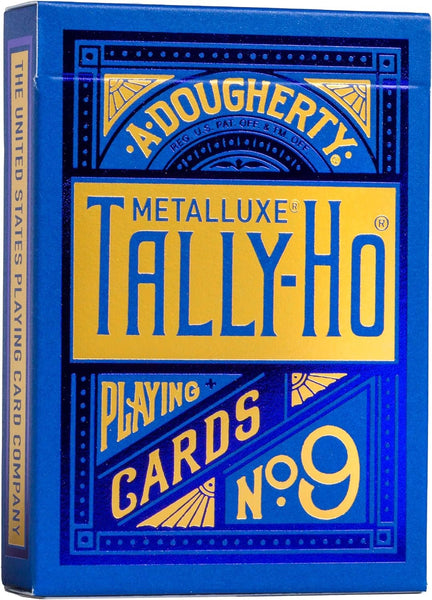 Tally-Ho MetalLuxe Red Playing Cards