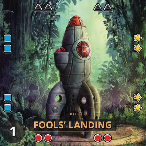 Gamewright Forbidden Jungle - Survive The Wild, Cooperative Board Game, 2-5 Players Ages 10+