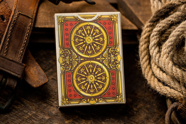 Kings Wild Project Frontier Playing Cards, Red Standard Edition, Poker Size Custom Index