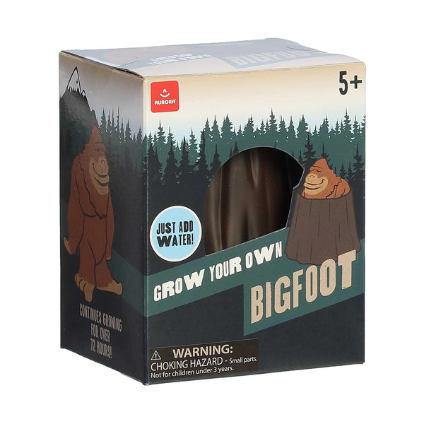 Aurora® Toys Engaging Grow Your Own Bigfoot Toy - Classic Toys for Playful Fun - Perfect for Kids, Parents, and Birthday Gifts - Brown 2.25 Inches