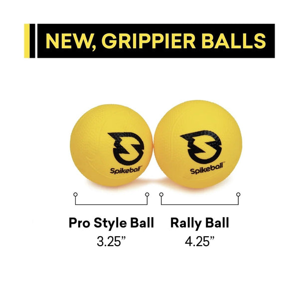 Spikeball Weekender Set - New Sturdier Build, Grippier Balls, Easier Setup and Funner Points for Longer Game Rallies - 2-4 Players
