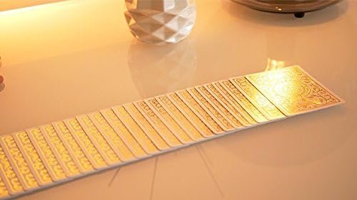 Regalia White Gold Luxury Playing Cards Poker Size Deck Shin Lim Cartamundi