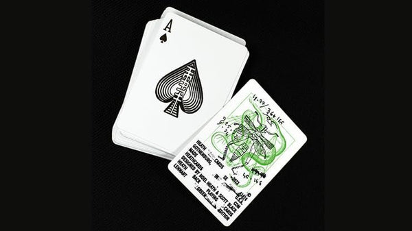 Heath Back Playing Cards - Lennart Green Edition Playing Cards
