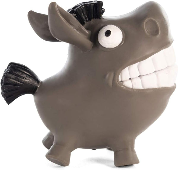 Hog Wild Scream-O Screaming Donkey Toy - Squeeze The Donkey's Cheeks and It Makes a Funny, Hilarious Screaming Sound - Series 1 - Age 4+